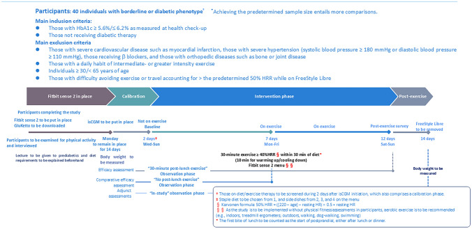 Improving postprandial hyperglycemia in prediabetic, sedentary office workers with immediately post-lunch, intermediate-intensity exercise: a comprehensive evaluation using a physical activity tracker, a dietary management application, and continuous glucose monitoring.