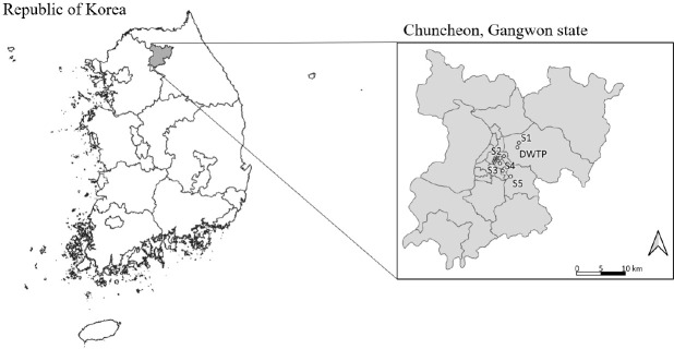 Spatial and temporal distribution of N-nitrosamines in tap water using chlorination in Chuncheon, Korea.