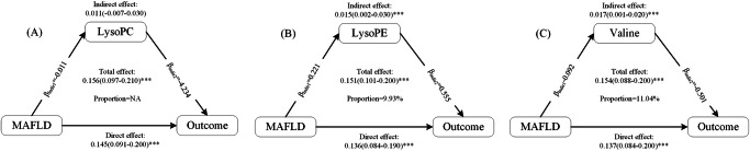 Longitudinal association of metabolic dysfunction-associated fatty liver disease, serum metabolites, with cognitive function trajectories.