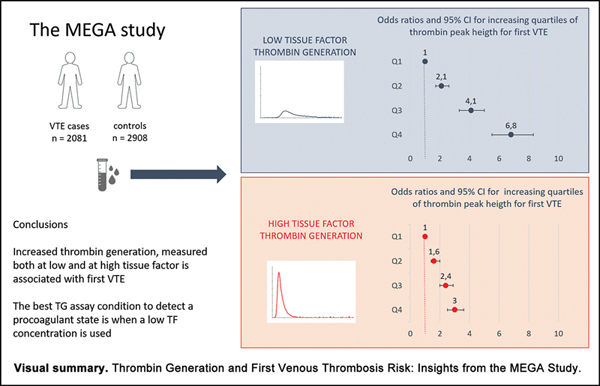 Risk of First Venous Thrombosis by Comparing Different Thrombin Generation Assay Conditions: Results from the MEGA Case-control Study.