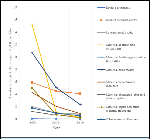 Burden of Maternal and Neonatal Disorser in Nepal from 1990 to 2019; Analysis of Data from Global Burden of Disease Study: An Observational Study.