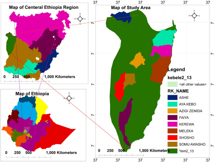 Ethnobotanical investigation of medicinal plants utilized by indigenous communities in the Fofa and Toaba sub-districts of the Yem Zone, Central Ethiopian Region.