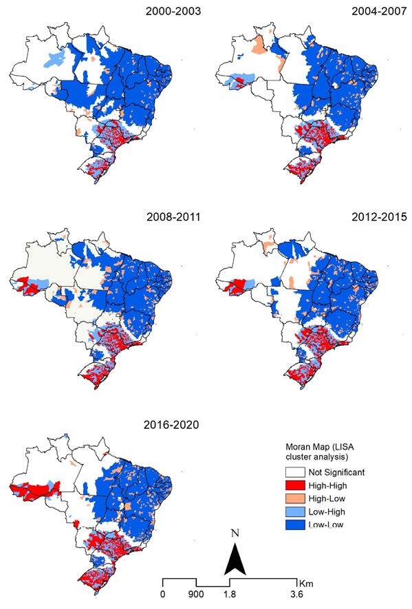 Temporal trends and spatial patterns of Hepatitis C-related mortality in Brazil.