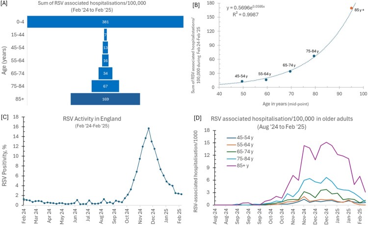 NHS England invites 75-80-year-olds for their first respiratory syncytial virus (RSV) vaccines - why should not those in their 80s be included too?