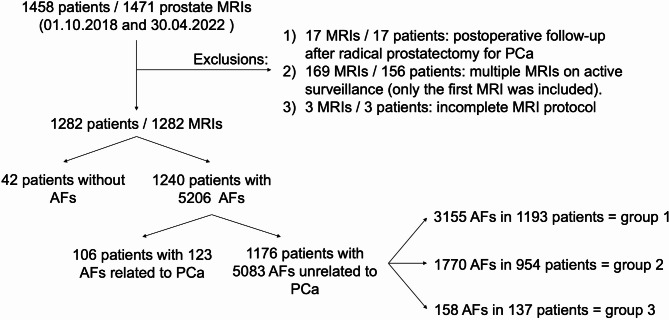 Additional findings in prostate MRI.