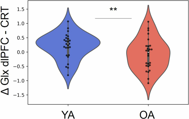 The role of inhibitory and excitatory neurometabolites in age-related differences in action selection.