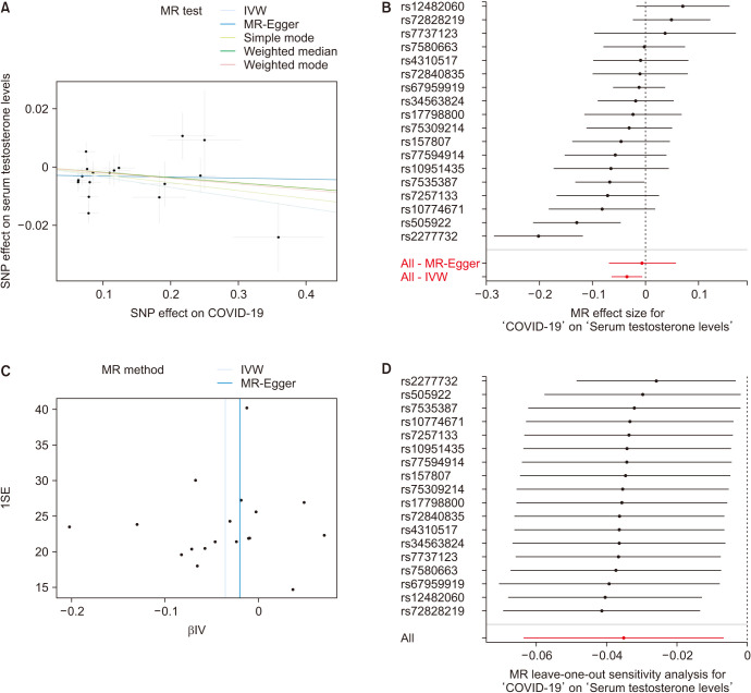 COVID-19 infection may reduce serum testosterone levels and increase the risk of erectile dysfunction: A two-sample Mendelian randomization study.