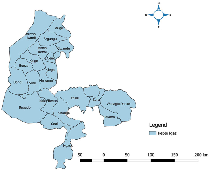 Evaluation of acute flaccid paralysis surveillance system in Kebbi State, Nigeria between 2013-2018.