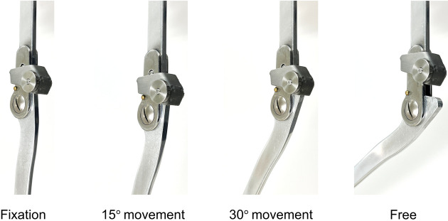 Comparison of gait between stroke patients and healthy volunteers using knee-ankle-foot orthoses with adjustable knee flexion.