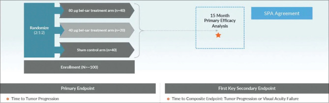 Current trials in uveal melanoma: Three promising treatments tested to prevent or mitigate the effects of radiation.
