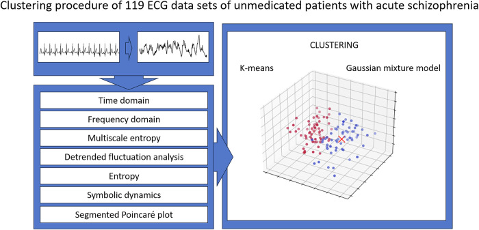 Characterization of cardiac autonomic dysfunction in acute Schizophrenia: a cluster analysis of heart rate variability parameters.