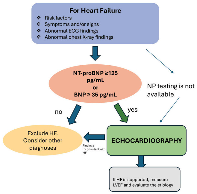 Guideline for the Use of Natriuretic Peptides in the Early Diagnosis and Management of Heart Failure in Primary Care <i>(Joint Consensus Report by the Eurasian Society of Heart Failure and the Turkish Association of Family Medicine)</i>.