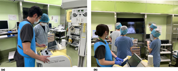 Efforts to prevent surgical sponge retention: check X-ray on the big screen.