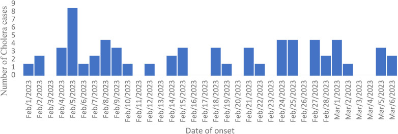 Cholera outbreak and associated risk factors in Dollo Ado district, Ethiopia: un-matched case-control study, 2023.