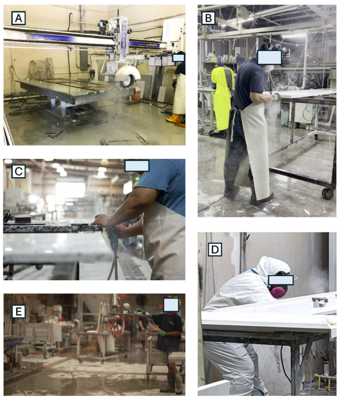 A review of silicosis and other silica-related diseases in the engineered stone countertop processing industry.