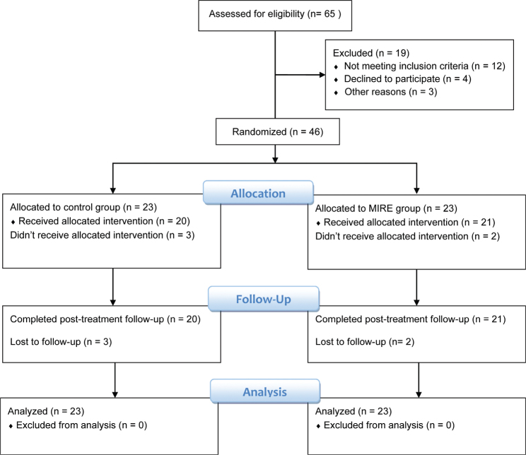 Would integrating monochromatic infrared energy into the physical rehabilitation of adolescents with patellofemoral pain syndrome have any advantageous effects? A randomized controlled trial.