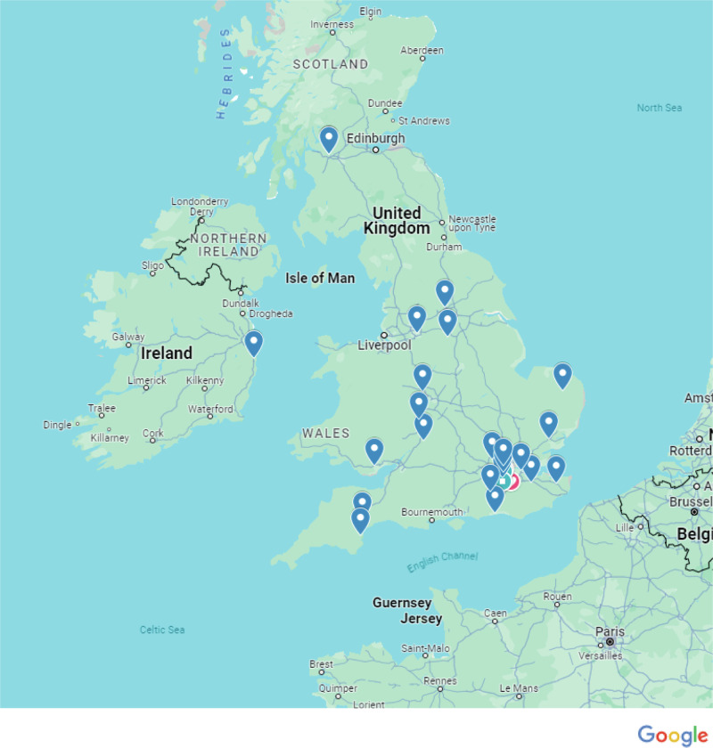 Tumour measurements on imaging for clinical trial: A national picture of service provision.