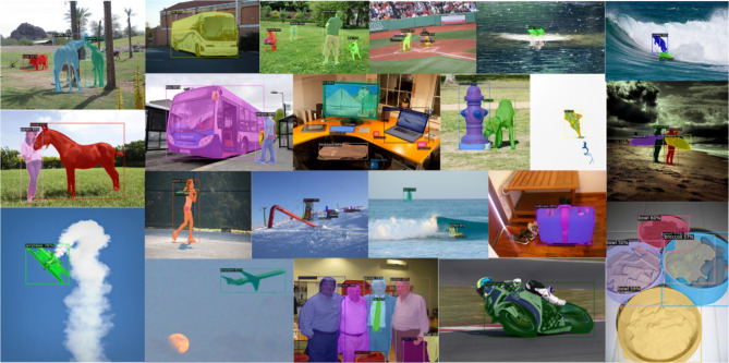 Image instance segmentation based on diffusion model improved by step noisy.