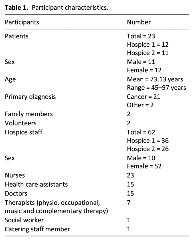 Delirium prevention in hospices: Opportunities and limitations - A focused ethnography.