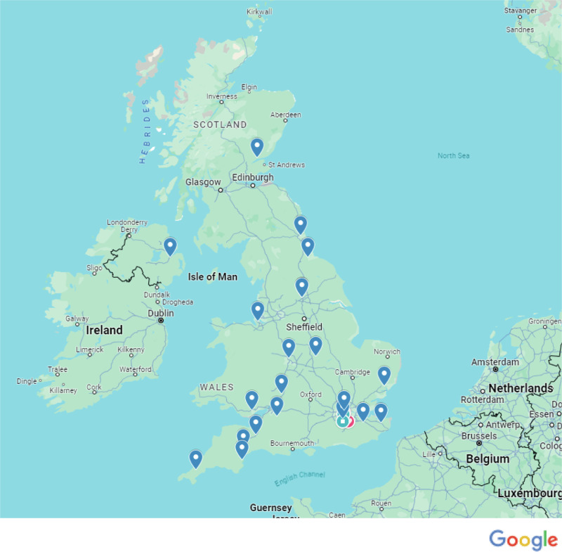Tumour measurements on imaging for clinical trial: A national picture of service provision.