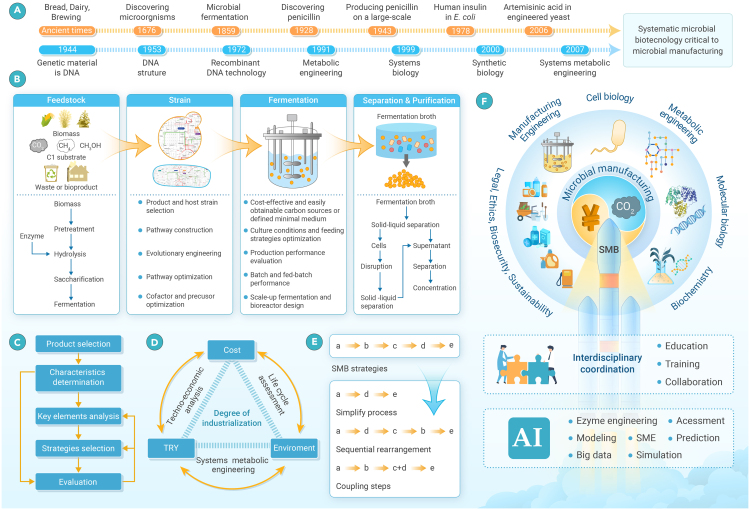 Addressing challenges in microbial manufacturing: Systematic microbial biotechnology.