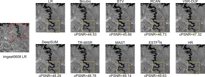 Research on remote sensing multi-image super-resolution based on [Formula: see text]N.