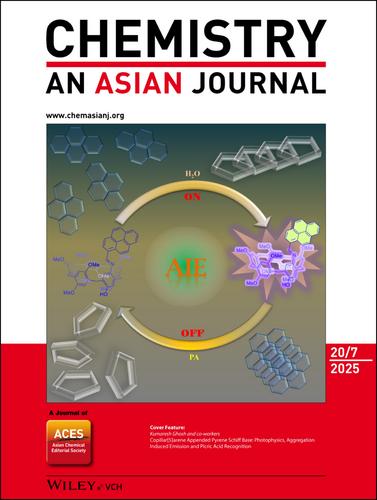 Cover Feature: Copillar[5]arene Appended Pyrene Schiff Base: Photophysics, Aggregation Induced Emission and Picric Acid Recognition (Chem. Asian J. 7/2025)