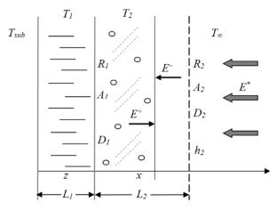 Influence of Optical Properties of Two-Phase Medium on Intensity of Melting of Layer of Cloudy Ice