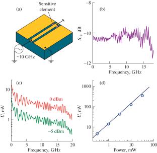Low-Frequency Properties of a Silicon-Based Plasmonic Detector of Electromagnetic Radiation