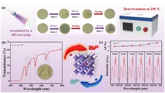 Sr/Ho-codoped (K0.5Na0.5)NbO3 photochromic-transparent ceramics in non-destructive optical data storage and multi-modal anti-counterfeiting†