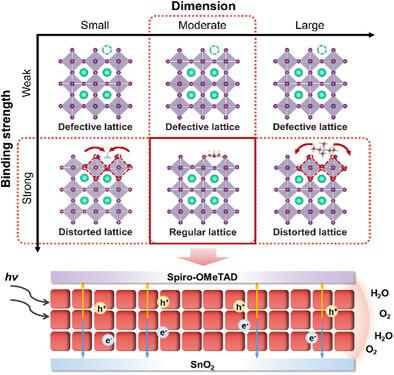 Surface Stress Engineering of CsPbI3 Perovskite Quantum Dots for Efficient Solar Cells