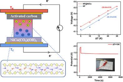 Advanced N-Type Ionic Thermoelectric Cells Featuring Bidirectional Cationic Anchoring Strategy and REDOX Electrode