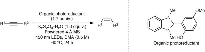 An organophotoreductant for Z-alkene synthesis