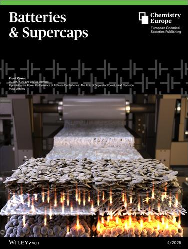 Cover Picture: Optimizing the Power Performance of Lithium-Ion Batteries: The Role of Separator Porosity and Electrode Mass Loading (Batteries & Supercaps 4/2025)
