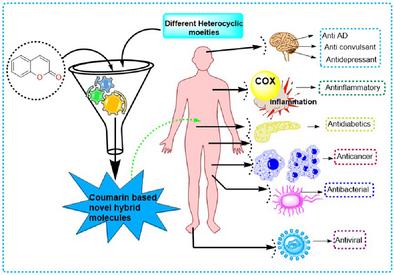 Synthetic Strategies and Structure Activity Relationships (SAR) of Biologically Active Coumarin-Based Hybrids