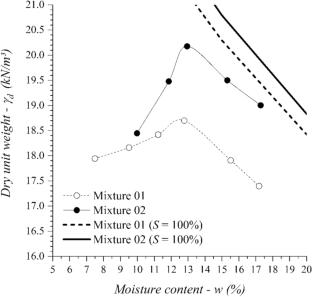 Effects of fines content, molding water content, and density on behavior of compacted filtered iron ore tailings