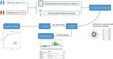 Lipidomic signatures as predictive biomarkers for early-onset lung cancer: Identification and development of a risk prediction model