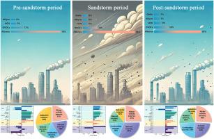 From input to transformation: Investigating the dynamic evolution of volatile organic compounds and driving mechanisms during sandstorms