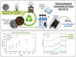 Electrochemical Hydrogen Peroxide Generation through Circular Valorization of Waste Biomass: Co-processing Sludge Digestate and Phytomass Residues