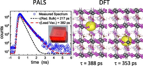 Positron Annihilation Lifetime Spectroscopy of Single Crystalline CH3NH3PbBr3: Experiments and Ab Initio Calculations