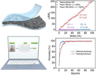 3D Successive Nanoscale Interactions-Driven Mechanoreceptors with Broad Linear Range and Ultra-High Sensitivity for Efficient Gesture Recognition