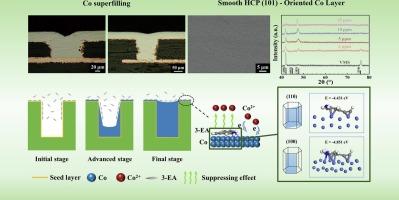 Convection-dependent adsorption and growth modulation mechanism of a novel alkyne additive for high-quality cobalt superfilling