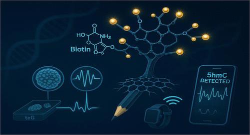 Portable, Wireless Potentiostat Sensor for Ultra-Sensitive, Real-Time Detection of 5hmC in Genomic DNA Using Tree-Like Graphene