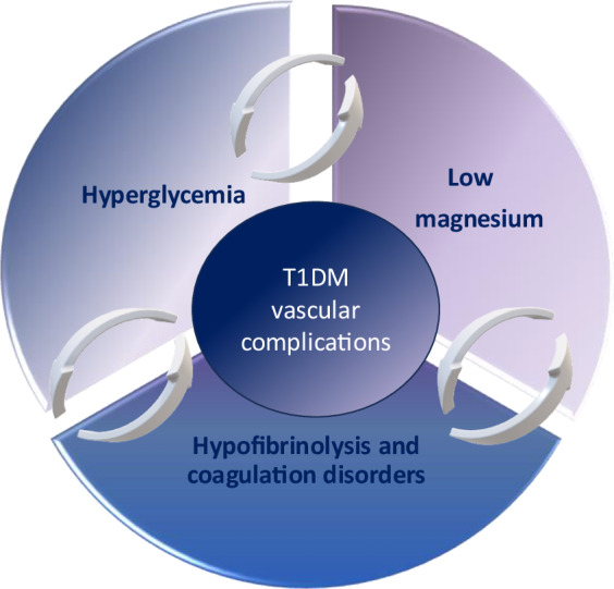 Magnesium, fibrinolysis and clotting interplay among children and adolescents with type 1 diabetes mellitus; potential mediators of diabetic microangiopathy.