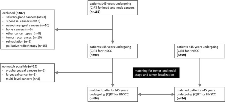 Radiotherapy outcomes and risk factors for young patients with head-and-neck squamous cell carcinomas: a matched-pair analysis.