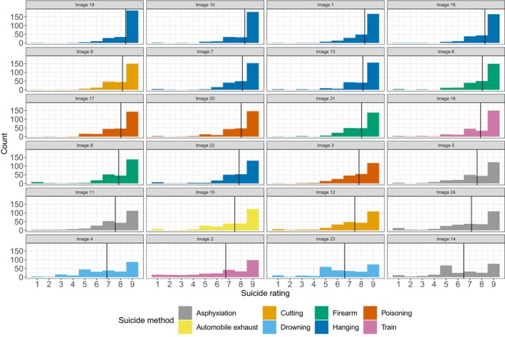 Examining the Construct Validity of Experimental Suicide Images Among Young Adults.