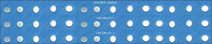 Comparative evaluation of osteogenic potential of light-emitting diode irradiation at varying distances from the target: An in vitro study.