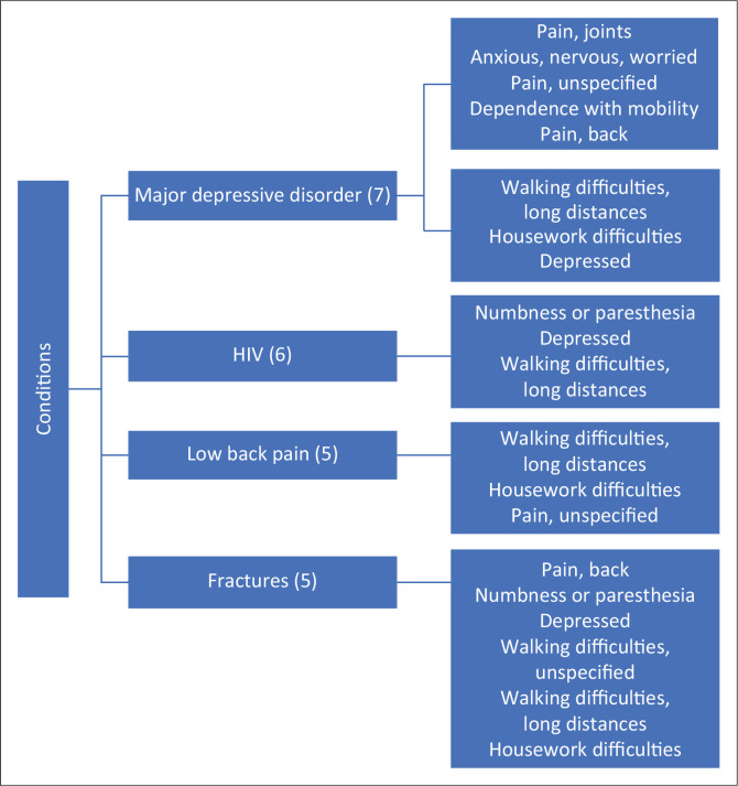 Impact of health conditions on daily functioning in Kenyan populations: A scoping review.