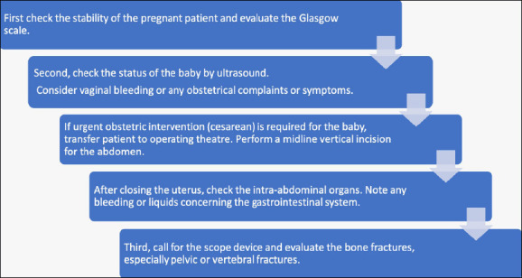 Obstetric management of pregnant patients during an earthquake.
