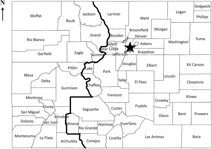 Geographical Variation in Adrenocortical Carcinoma Incidence Across Colorado.